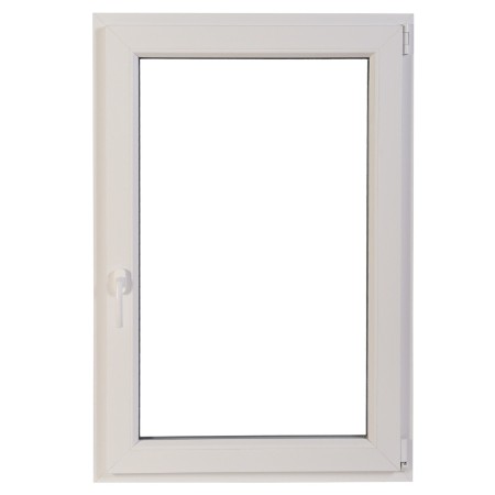 Finestra in PVC Bianca Anta Sinistra 80x140 cm