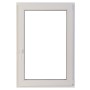Finestra in PVC Bianca Anta Sinistra 80x140 cm