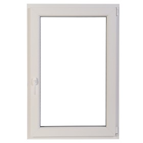 Finestra in PVC Bianca Anta Sinistra 80x120 cm