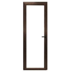Porta Finestra in PVC Noce Anta Sinistra 80x220 cm