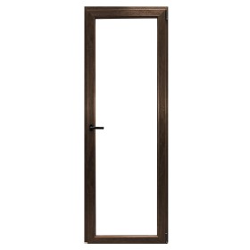 Porta Finestra in PVC Noce Anta Destra 80x220 cm