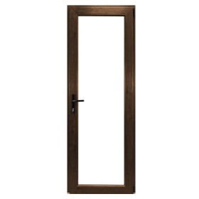 Porta Finestra con Serratura Noce Anta Destra 80x220 cm