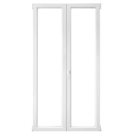 Porta Finestra in PVC 2 Ante Bianca 120x220 cm