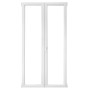 Porta Finestra in PVC 2 Ante Bianca 120x220 cm