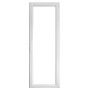 Porta Finestra in PVC Bianca Anta Destra 80x220 cm