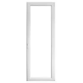 Porta Finestra in PVC Bianca Anta Destra 80x220 cm