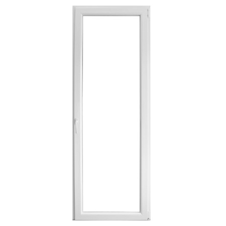 Porta Finestra in PVC Bianca Anta Destra 80x220 cm