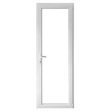 Porta Finestra con Serratura Bianca Anta Destra 80x220 cm