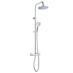 Colonna Doccia in Metallo con Miscelatore Termostatico serie Cassiopea Thermo