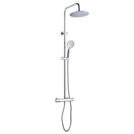 Colonna Doccia in Metallo con Miscelatore Termostatico serie Cassiopea Thermo