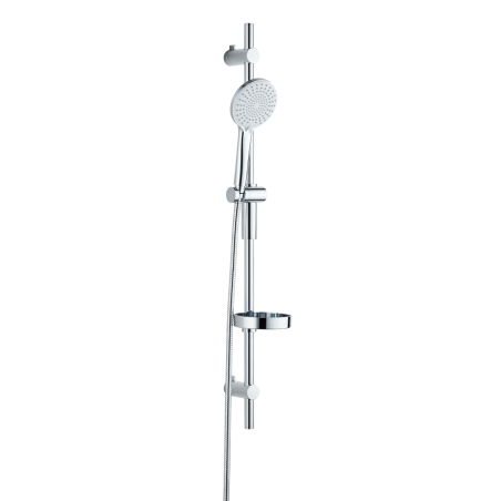 Asta Saliscendi con Doccetta 3 getti serie Kruzia