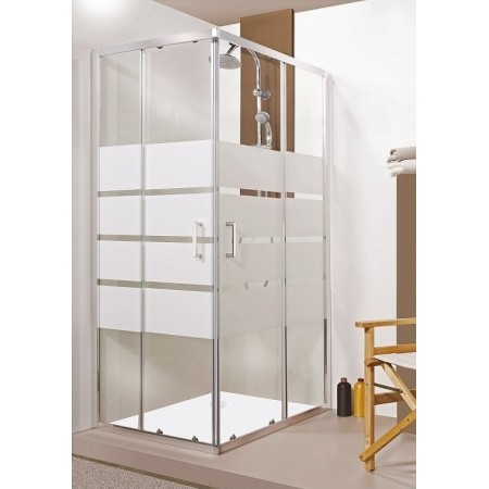 Box Doccia ad Angolo Scorrevole serie Foxe