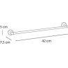 Scheda Tecnica Porta Salviette serie Fly 42 cm
