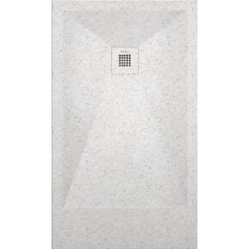 Piatto Doccia in Resina Granito Bianco 3D 70 x Varie Misure