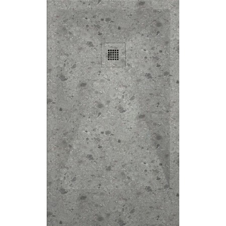 Piatto Doccia in Resina Terrazzo Grigio 3D 80 x Varie Misure