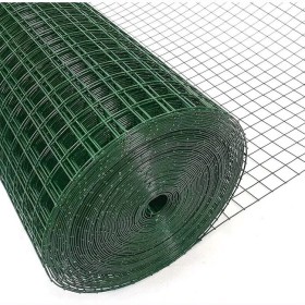 Rete Elettrosaldata Verde Maglia Quadra 12,5x12,5 mm