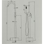 Scheda Tecnica Miscelatore Piantana serie Zeda