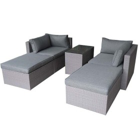 Set Salotto Arredo Giardino Bombay 5 Pezzi