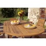 Set Arredo Giardino Amalfi con Tavolo Estendibile Ovale 5