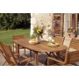 Set Arredo Giardino Amalfi con Tavolo Estendibile Ovale 4