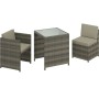 Set Salotto Arredo Giardino Moruya 3 Pezzi