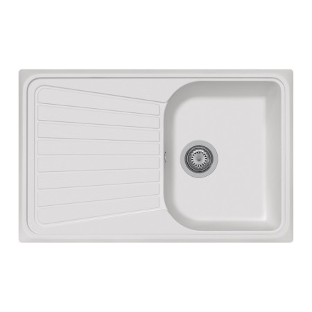 Lavello da Cucina Plados Gocciolatoio 79x50 cm Bianco