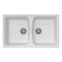Lavello da Cucina Plados Gocciolatoio 79x50 cm Bianco