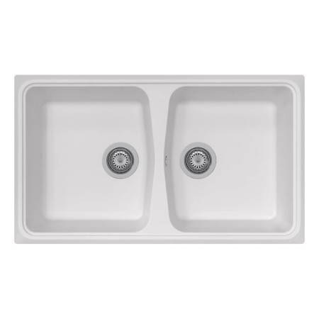 Lavello da Cucina Plados Gocciolatoio 79x50 cm Bianco