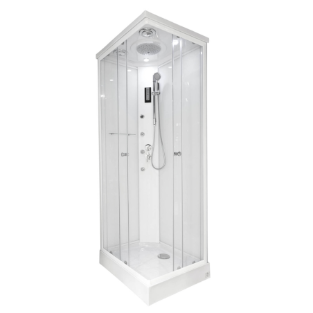 Cabina Rettangolare con Tetto Apertura Solo da Un Lato serie Giorgina