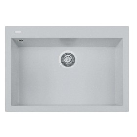 Lavello da Cucina Plados 1 Vasche 76x50 cm Bianco