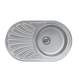 Lavello da Cucina Smeg Gocciolatoio SX 78x48 cm