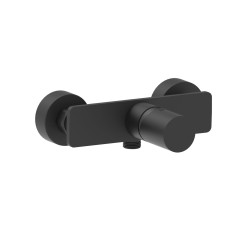 Miscelatore monocomando doccia serie Siena nero