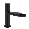 Miscelatore monocomando bidet serie Siena nero