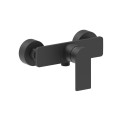 Miscelatore monocomando esterno doccia serie Sassari nero