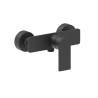Miscelatore monocomando esterno doccia serie Sassari nero