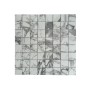 7,5x7,5 cm Mosaico serie I Classici Statuario 2