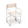 Sedia Regista Relax Ecrù