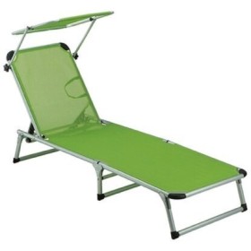 Lettino Prendisole Pieghevole e Reclinabile Lime