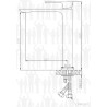 Scheda tecnica miscelatore monocomando lavabo alto serie Bologna