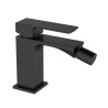 Miscelatore monocomando bidet serie Bologna  nero