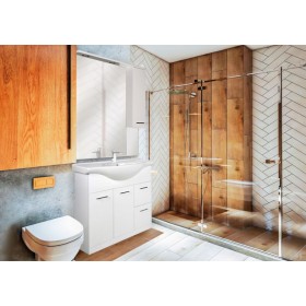 Mobile Bagno STAND Bianco 85x50 cm