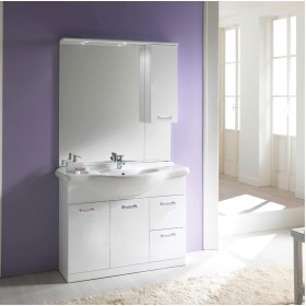 Mobile Bagno STAND Bianco 105x50 cm