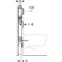 Cassetta Combifix Sospesa 3-9LT Geberit 4