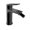 Miscelatore monocomando bidet serie Napoli nero