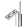 Miscelatore monocomando lavabo bidet con mosaico posato a mano