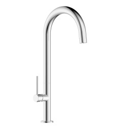 Miscelatore monocomando cucina serie Doppo cromo