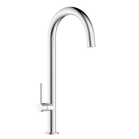 Miscelatore monocomando cucina serie Doppo cromo