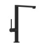 Miscelatore monocomando cucina serie Stecco nero opaco
