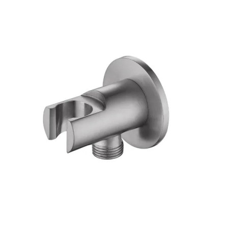 Presa acqua ad incasso muro in Acciaio Inox Satinato