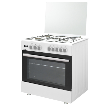 Cucina Libera Installazione Kumtel 90x60x85 cm Bianca